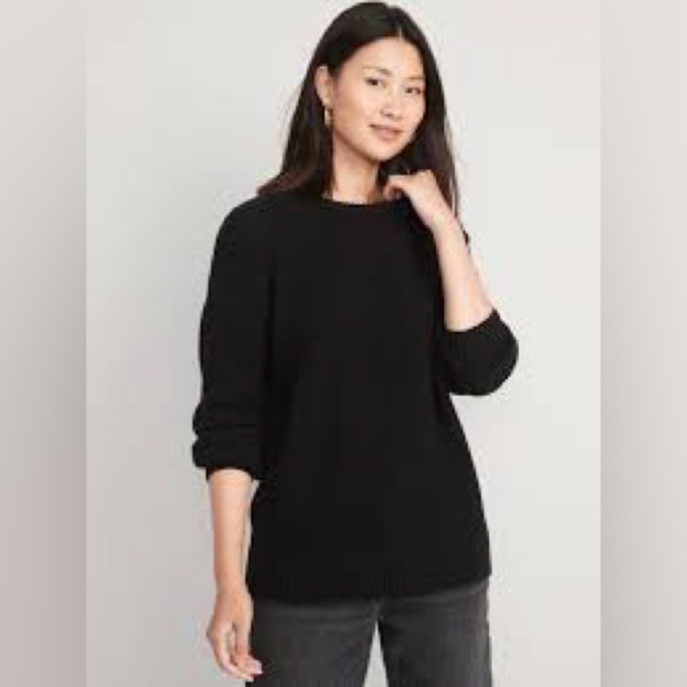 Old Navy Textured Knit Tunic Sweater SZ S
